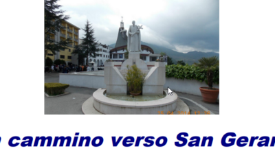 IN CAMMINO VERSO SAN GERARDO – MANIFESTAZIONE DI INTERESSE