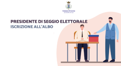 ISCRIZIONI ALBO PRESIDENTE SEGGIO ELETTORALE