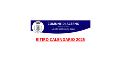 RITIRO CALENDARIO 2025